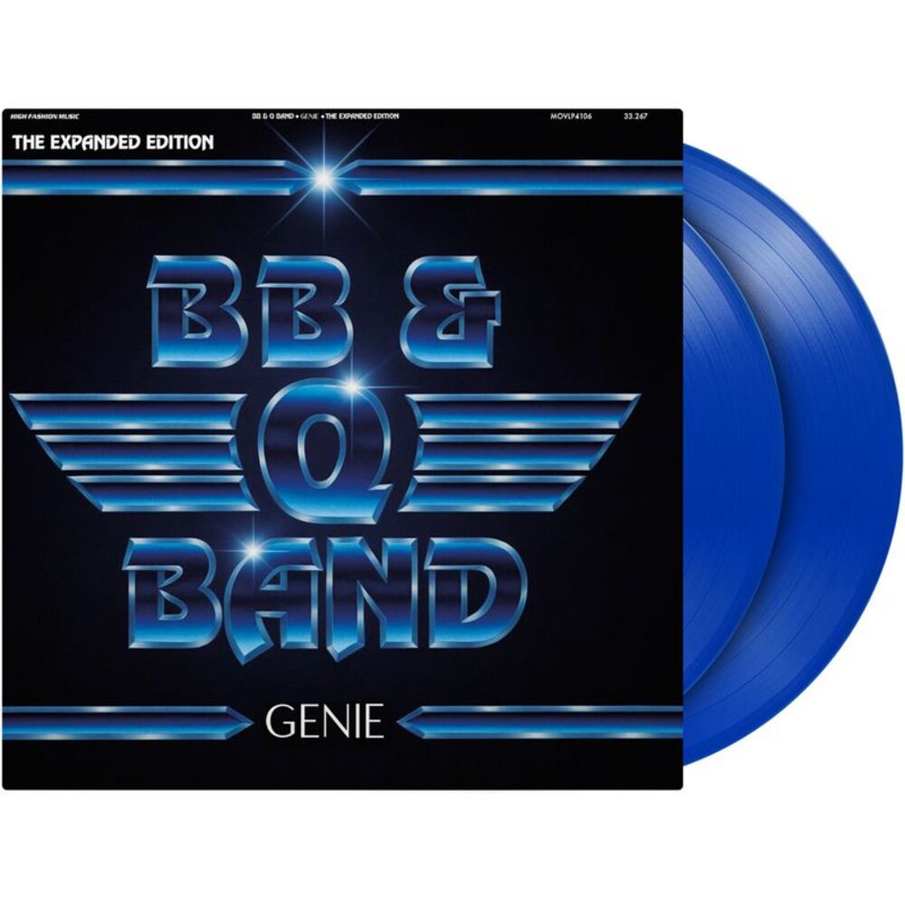 Bb & Q Band - Genie: Expanded Edition - Limited 180-Gram Blue Colored Vinyl